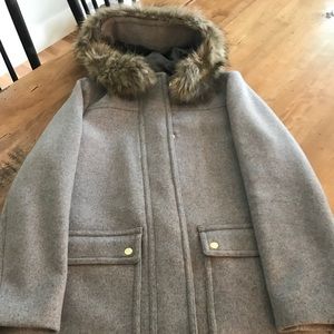 Winter wool coat